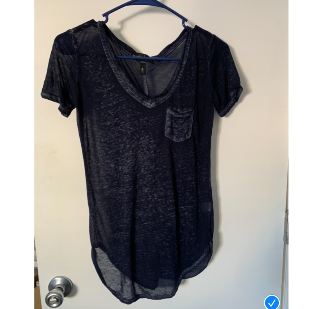 Blue sheer tee